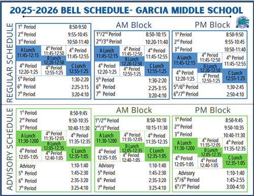 Bell Schedule